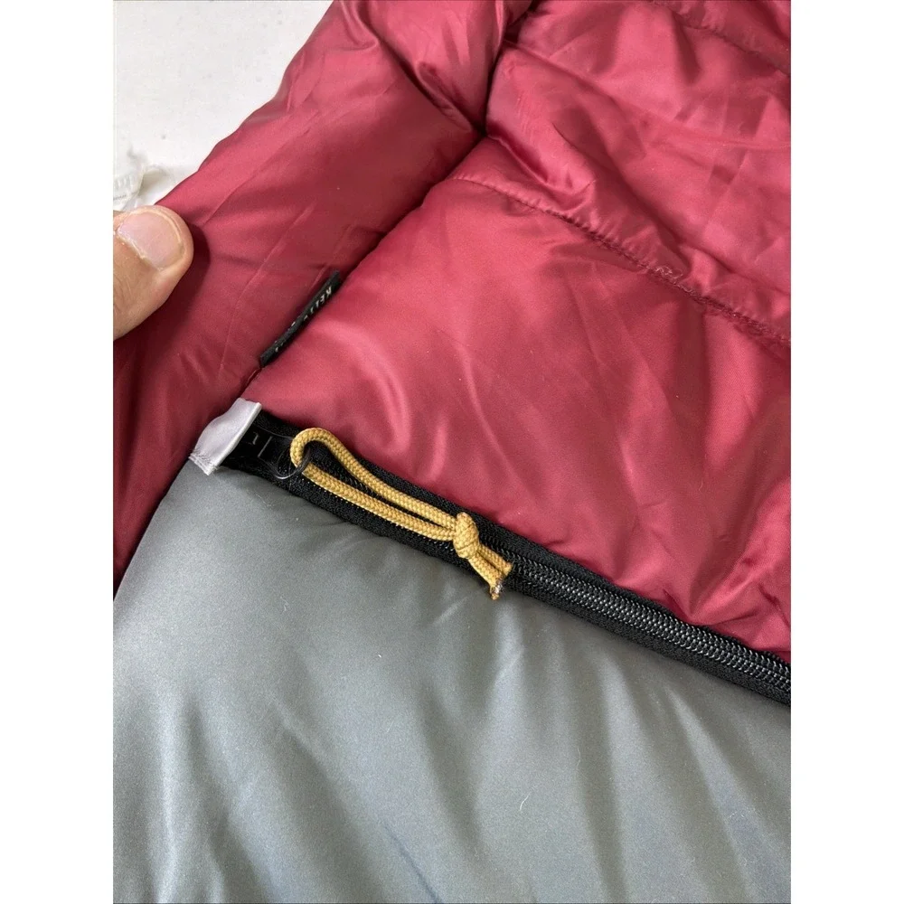 KELTY TUCK 21 SLEEPING BAG WITH THERMAPRO INSULATION Sz Reg Womens Marroon